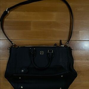 Tory Burch Elegant Black Shoulder Bag